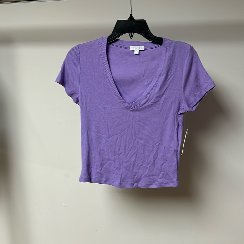 Beyond yoga take the plunge v-neck tee